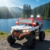 صورة سيارة UTV للأطفال مع تفاصيل دقيقة وأضواء LED